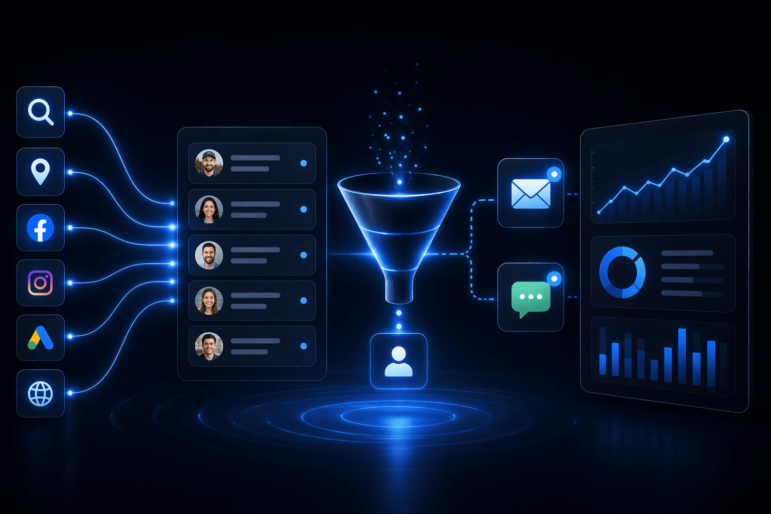 Leads Dashboard / Notifications